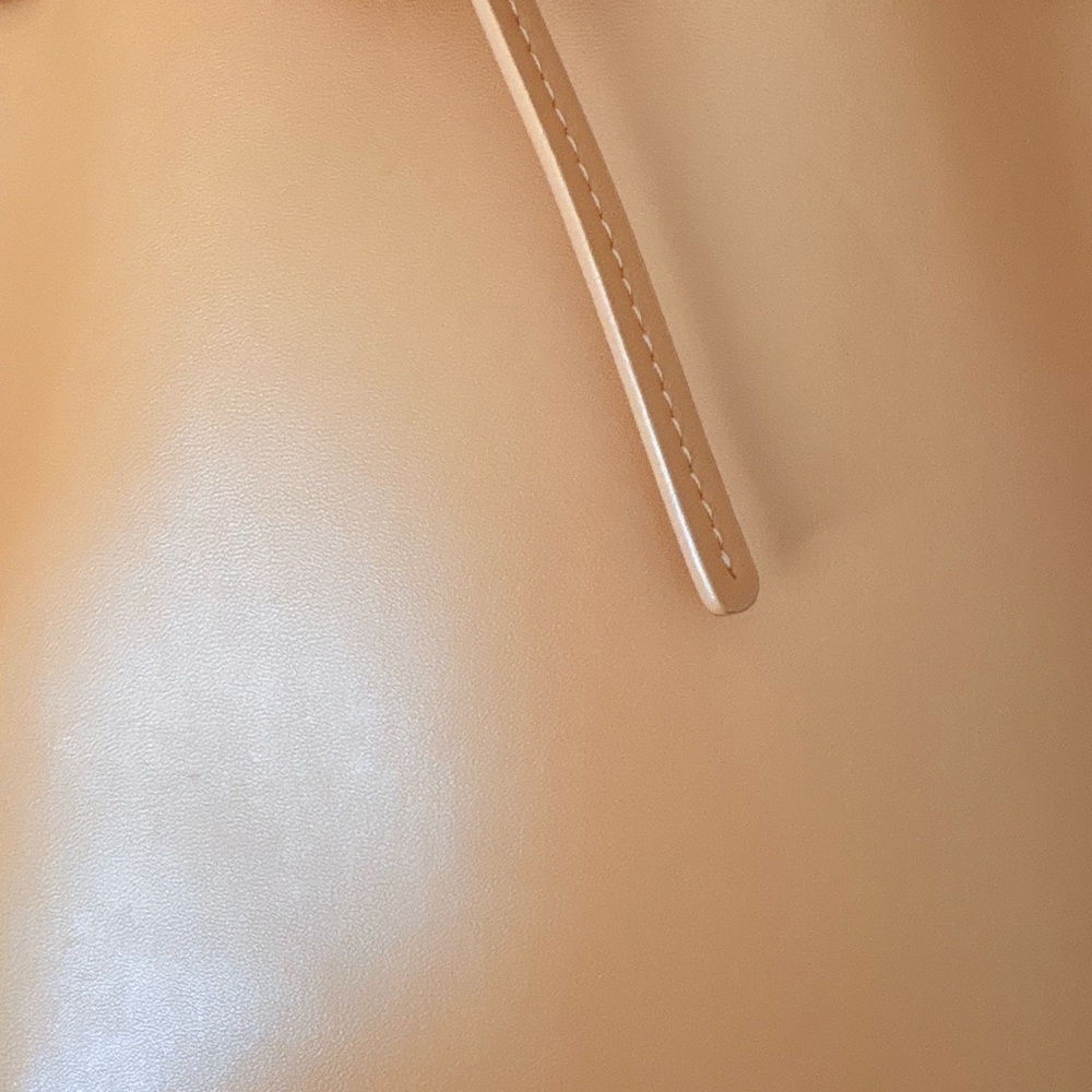 Mansur Gavriel Cammello/Rosa Leather Mini Bucket Bag - Picture 3 of 10